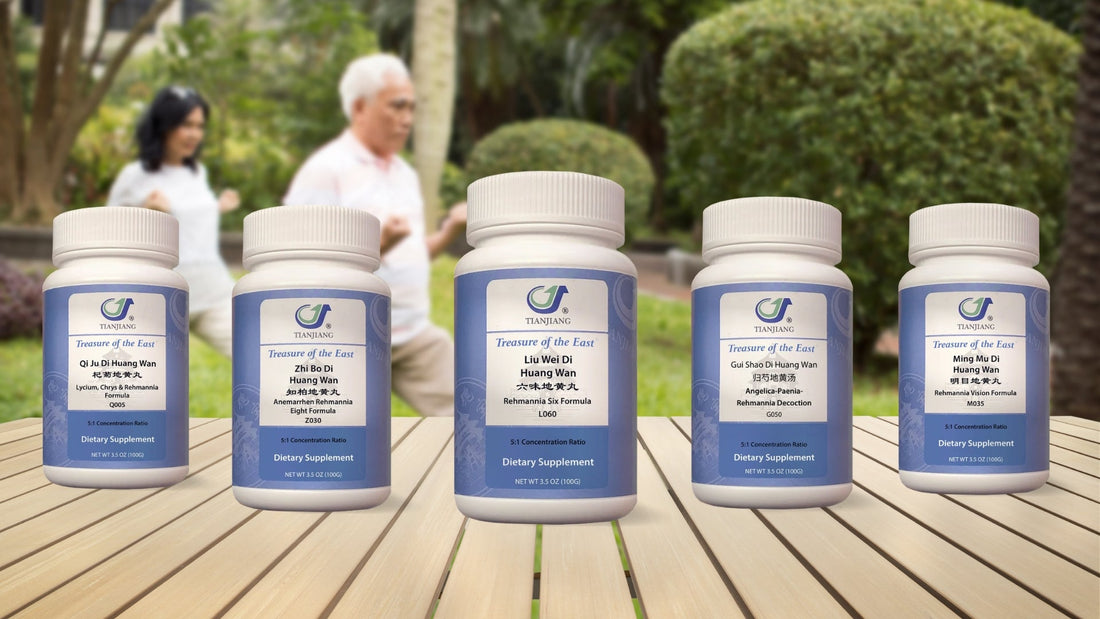 The Five Classical Di Huang Wan Formulas, and their Applications in TCM