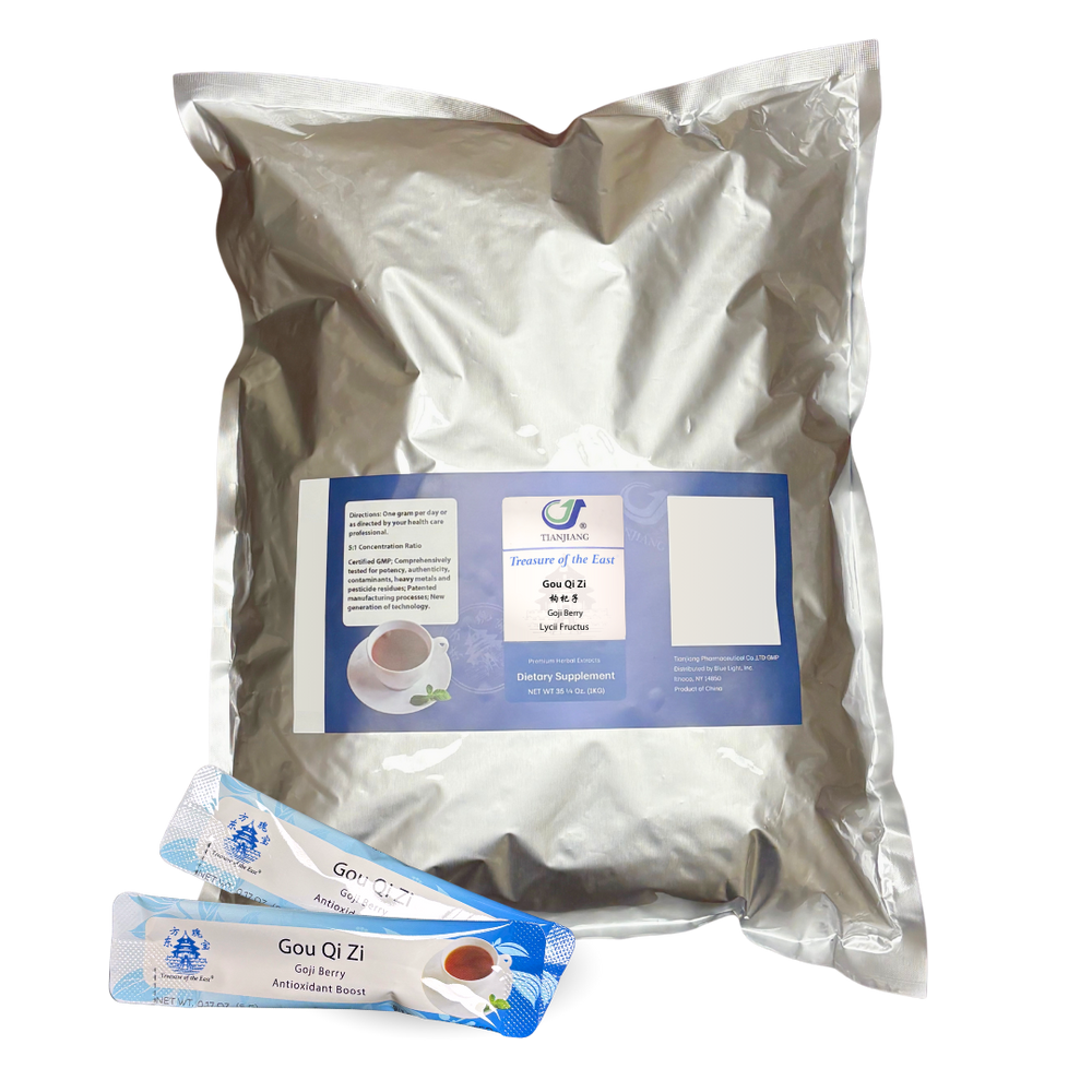 Gou Qi Zi - 枸杞子 - Goji Berry (200 Stick Packs / Bag)