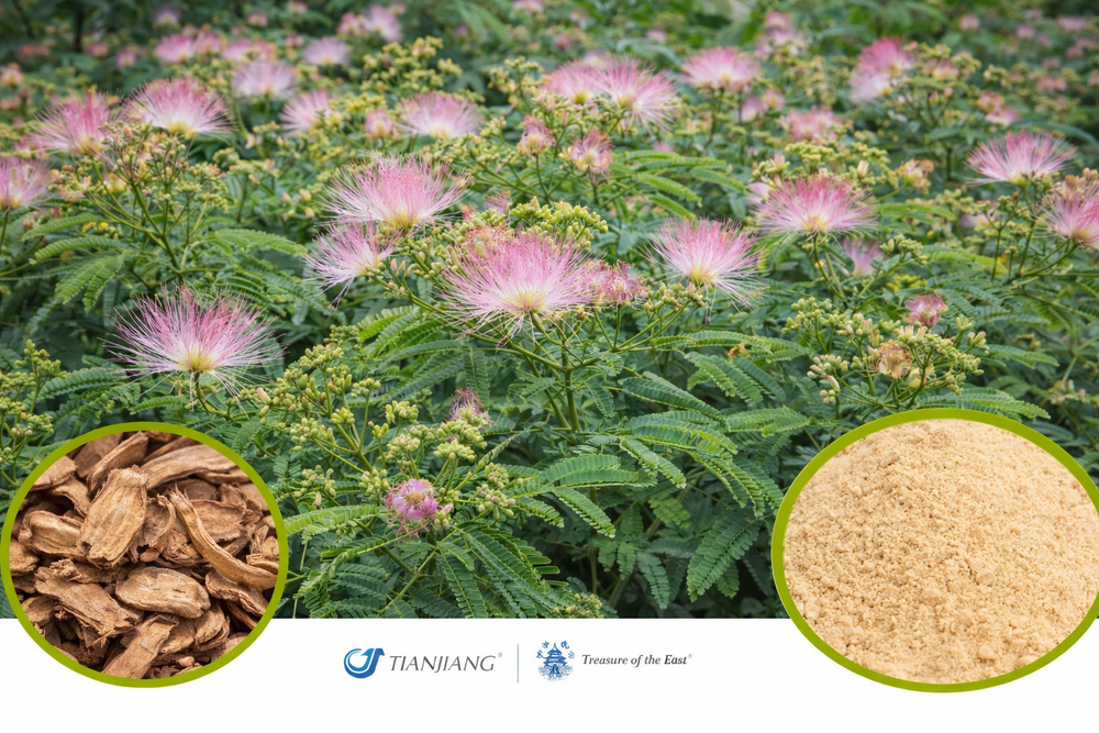 He Huan Pi - 合欢皮 - Silk Tree Bark (1kg/2.2lbs/foil bag)