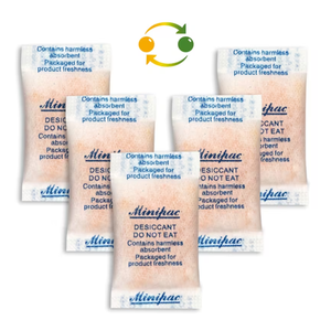 Silica Gel Desiccant Packets (300 packets, 0.5g/packet)