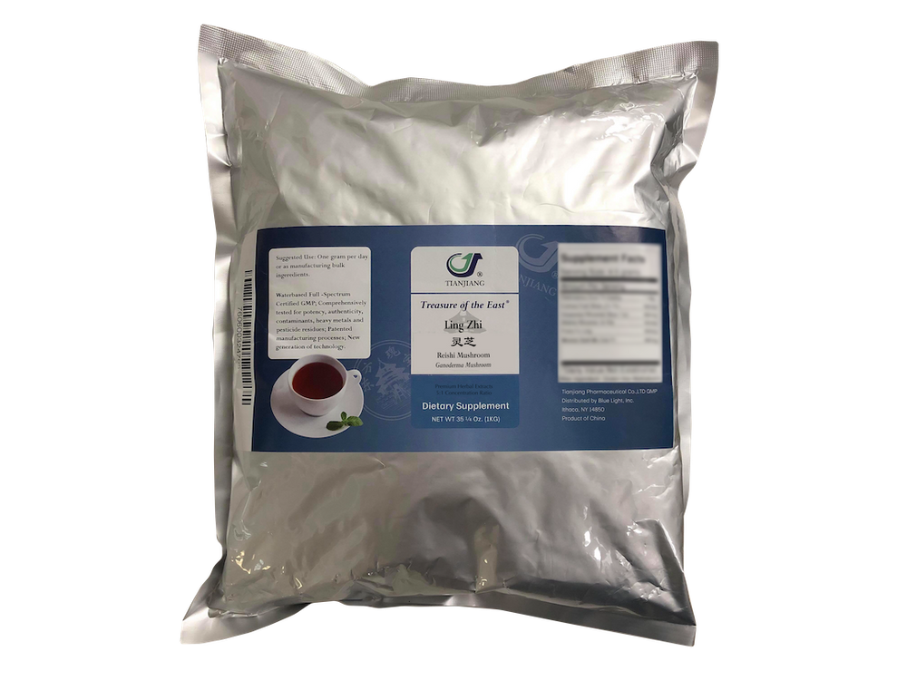 Ling Zhi - 灵芝 - Reishi Mushroom (1kg/2.2 lbs/foil bag)