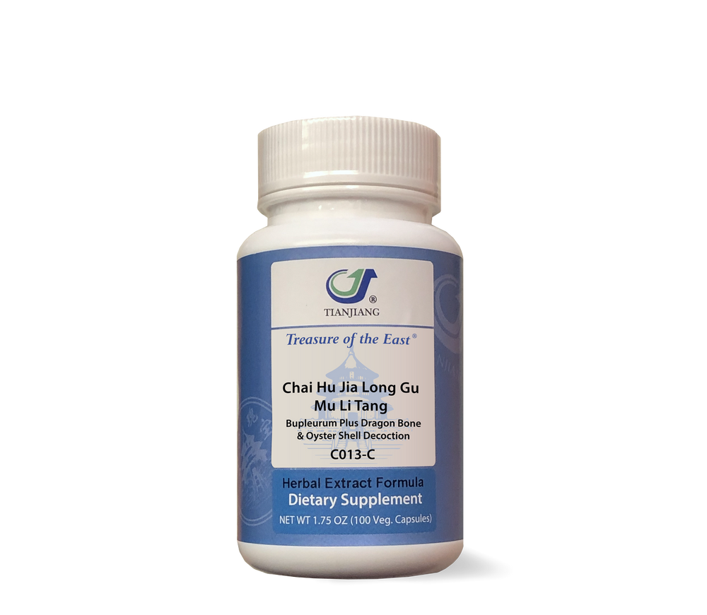 Chai Hu Jia Long Gu Mu Li Tang - 柴胡加龙骨牡蛎汤 – Bupleurum plus Dragon Bone and Oyster Shell Decoction (Capsules)